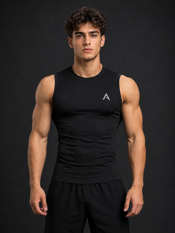 Sleeveless Compression - Black