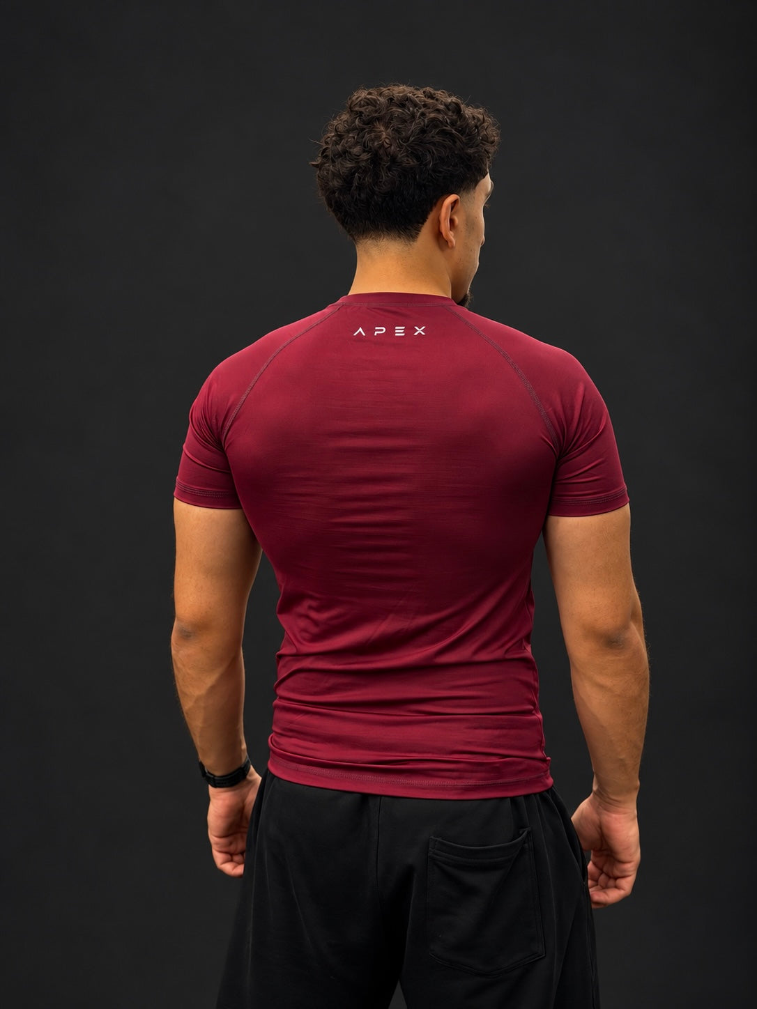 Compression Shirt - Burgundy