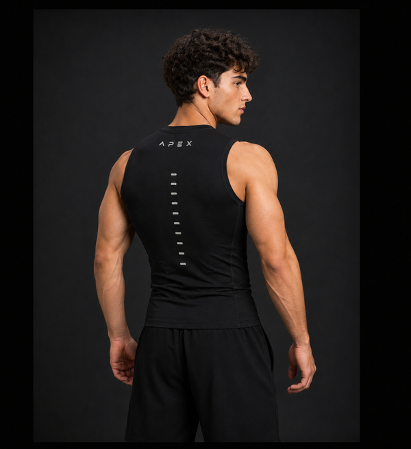 Sleeveless Compression - Black
