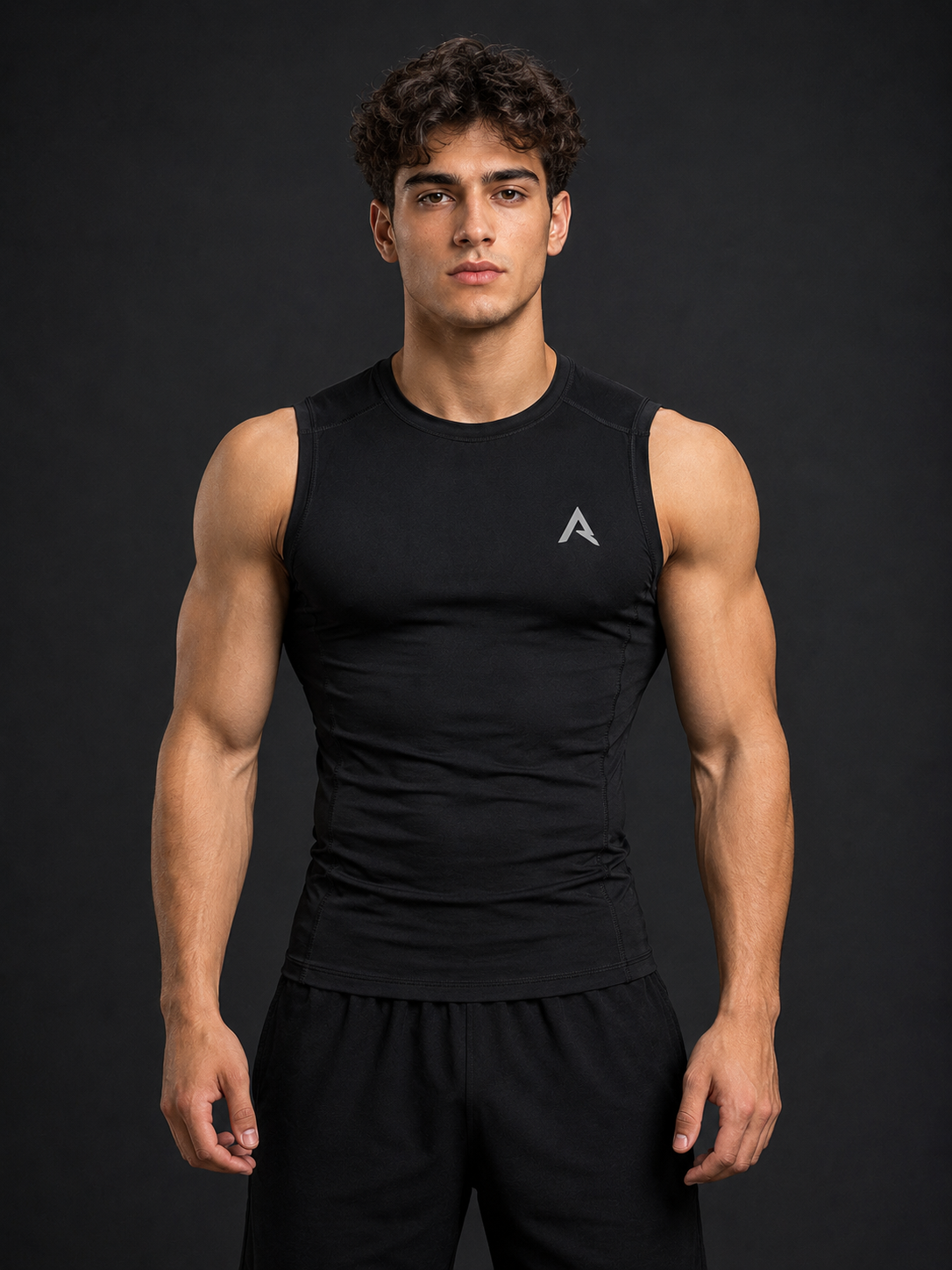 Sleeveless Compression - Black
